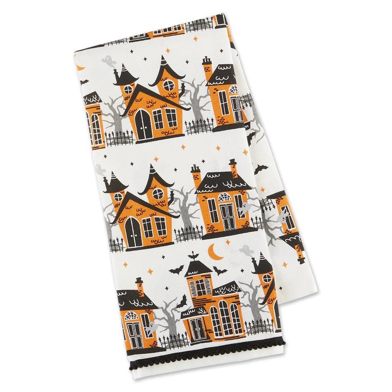 DII Dishtowel: Haunted Hallow Row
