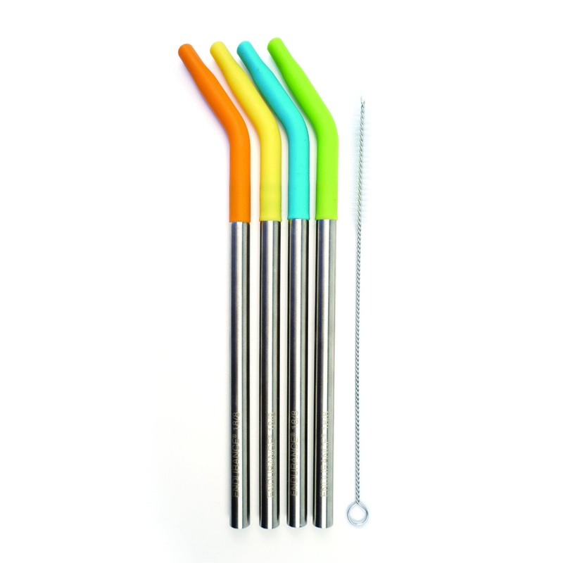 RSVP Silicone Tip Straws