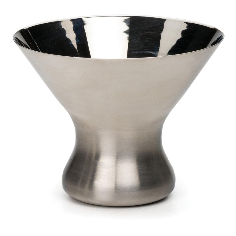 RSVP Stainless Steel Martini Glasses