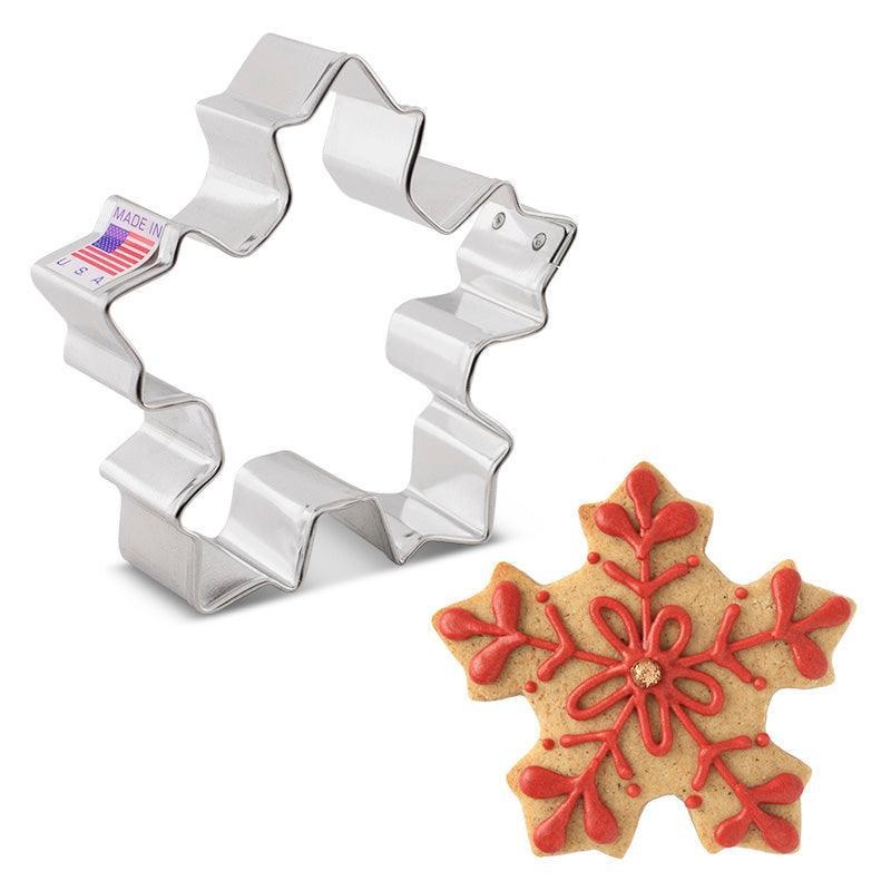Ann Clark Cookie Cutter: Snowflake, 3.25"