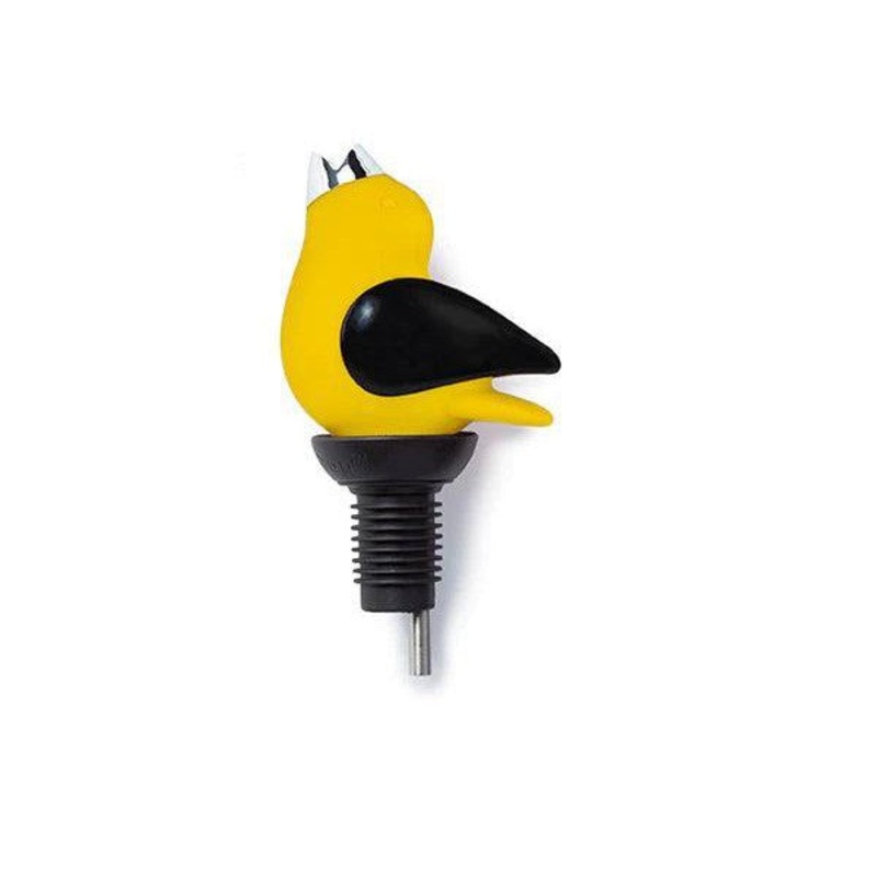 ChirpyTop Wine Pourer: Yellow