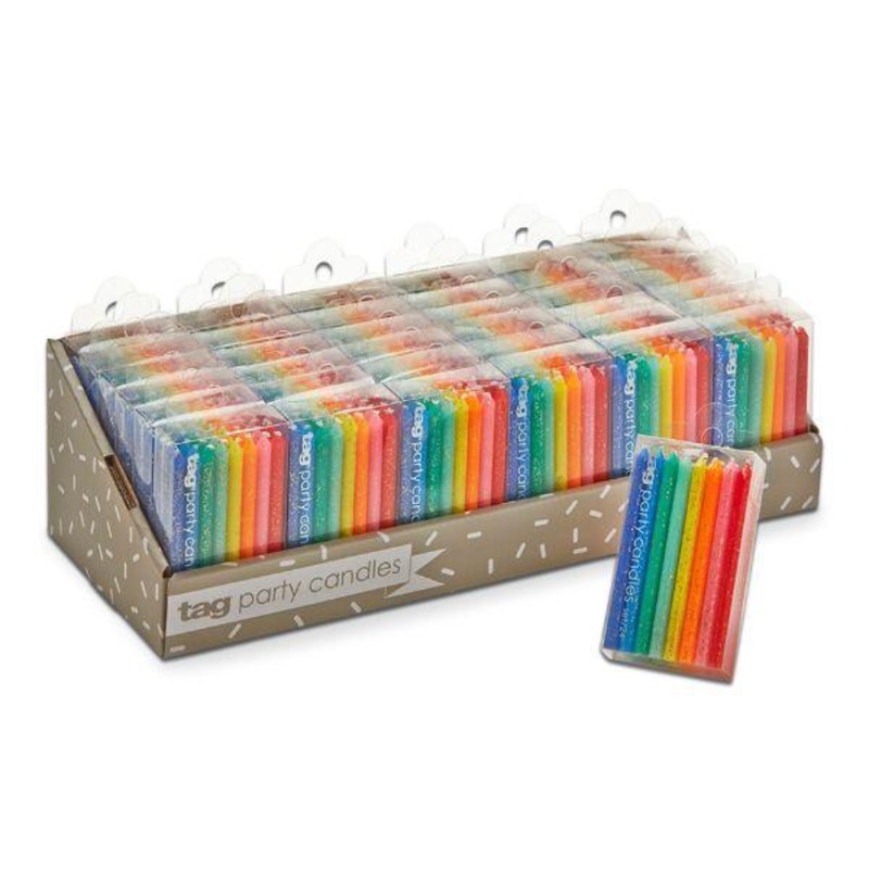 TAG Birthday Candles (Set of 24): Short