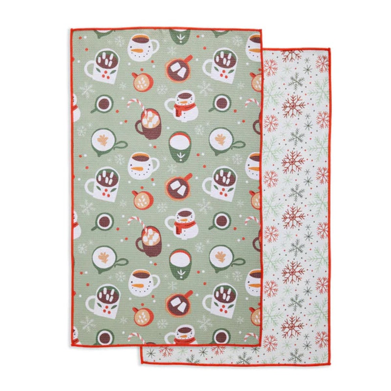 DII Microfiber Dishtowel: Cozy Cocoa