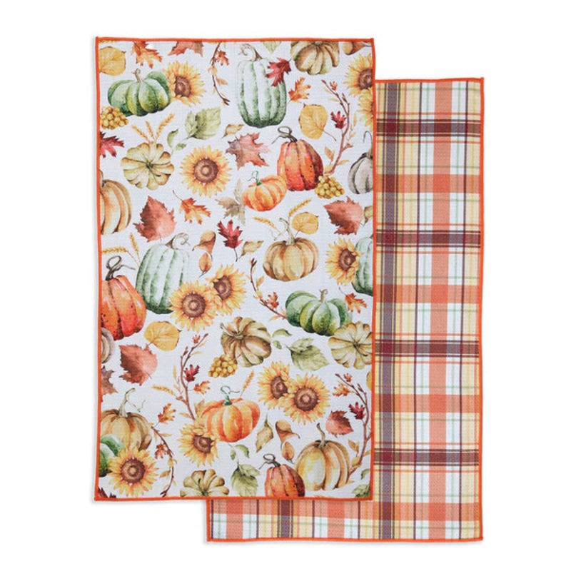 DII Microfiber Dishtowel: Harvest Pumpkin