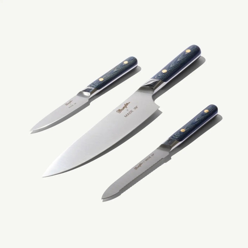 MADE IN x Wrangler 3-Piece Knife Set