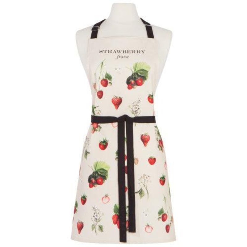 NOW Designs Apron: Vintage Strawberries