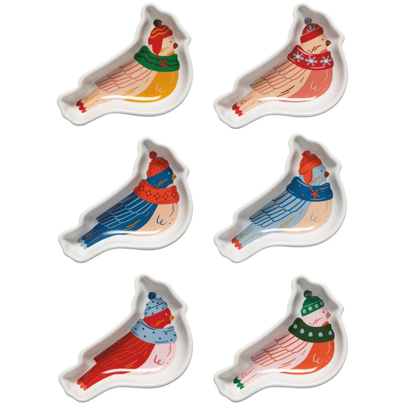 NOW Designs Pinch Bowls (Set of 6): Season's Tweetings
