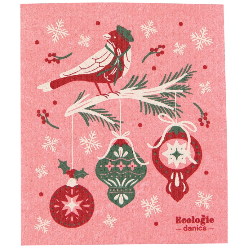 NOW Designs Swedish Dishcloth: Season's Tweetings
