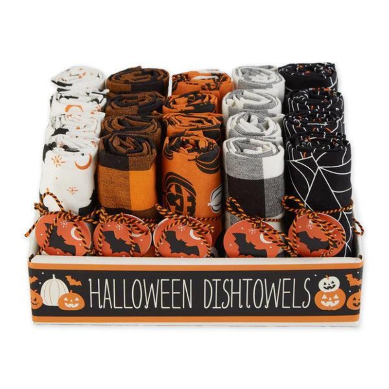 DII Dishtowel: Frightful & Delightful Assorted