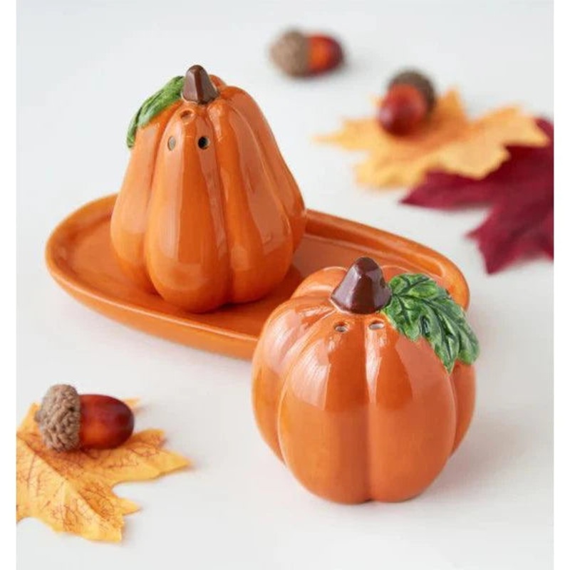 DII Salt & Pepper Shakers: Pumpkin