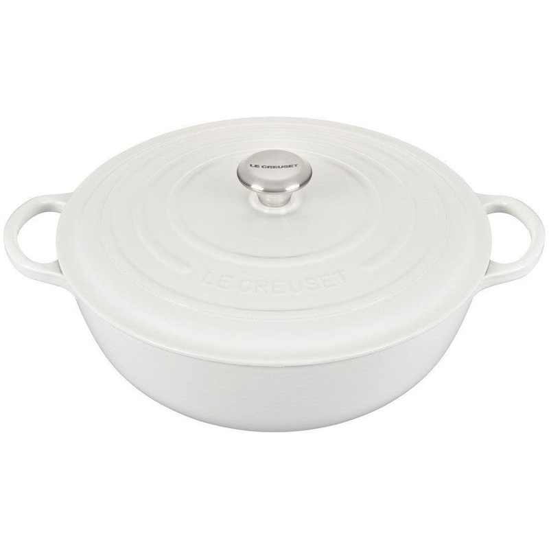 Le Creuset Chef's Oven:  7.5 QT, White