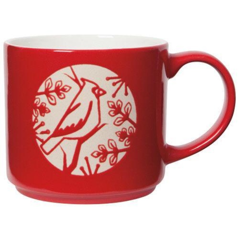 NOW Designs Stacking Mug: Cardinal