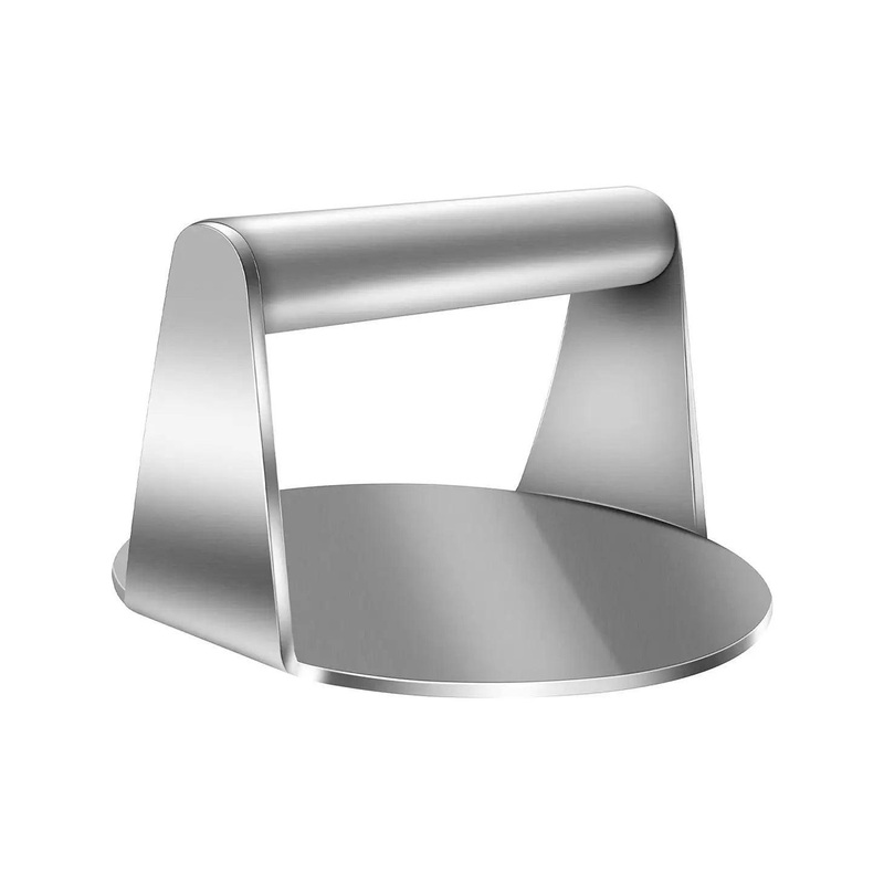 Outset Stainless Steel Burger Press