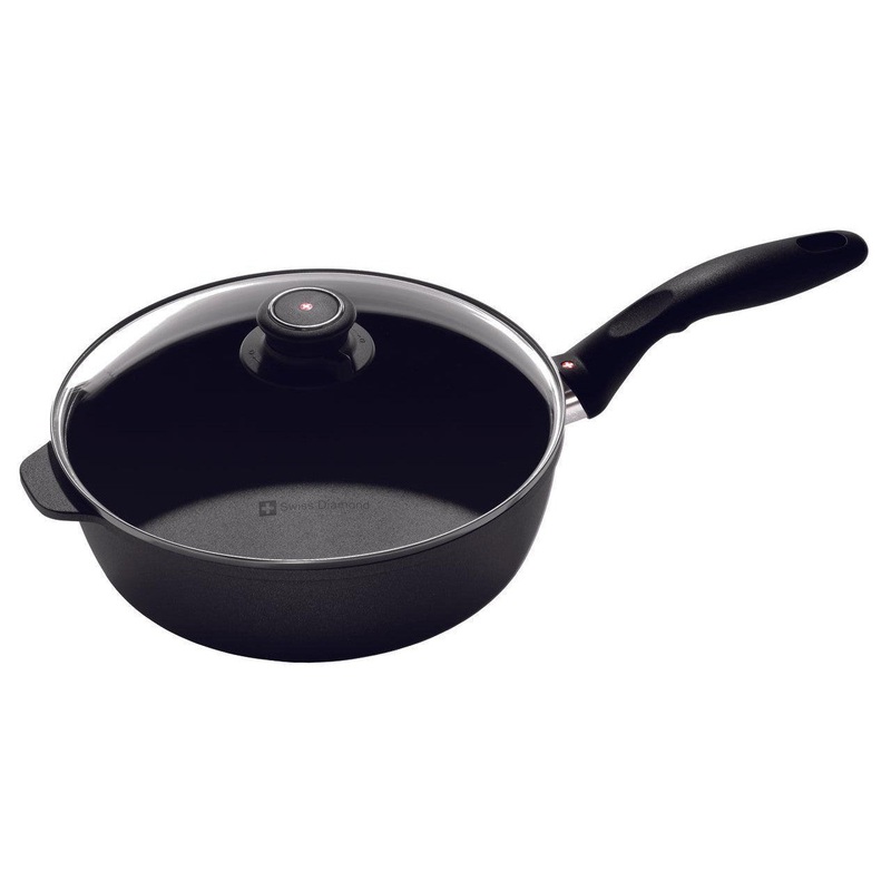 Swiss Diamond XD Saute Pan w/Lid:  9.5"