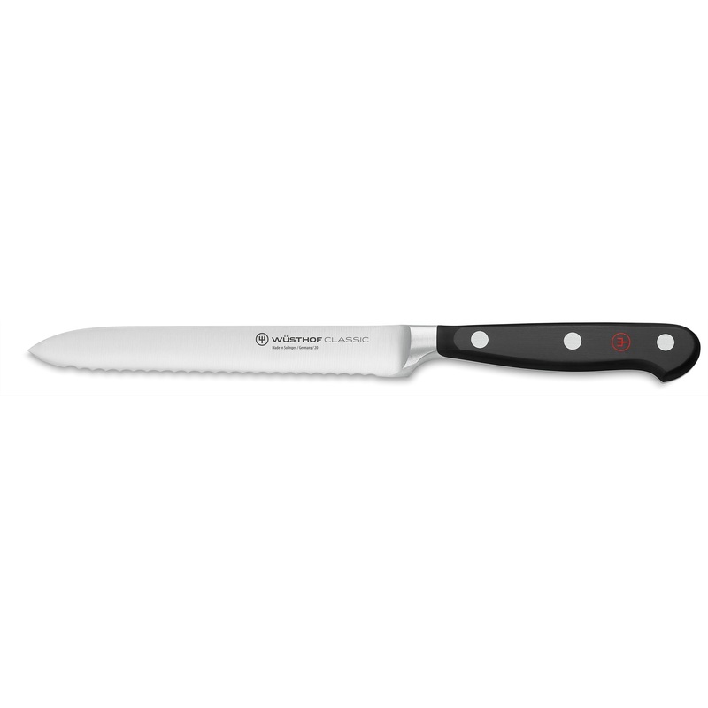 Wusthof Classic  5" Serrated Utility Knife