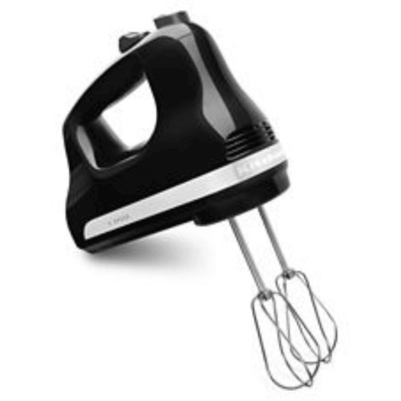 KitchenAid Hand Mixer: 5 Speed, Onyx Black