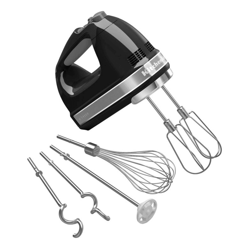 KitchenAid Hand Mixer: 9 Speed, Onyx Black