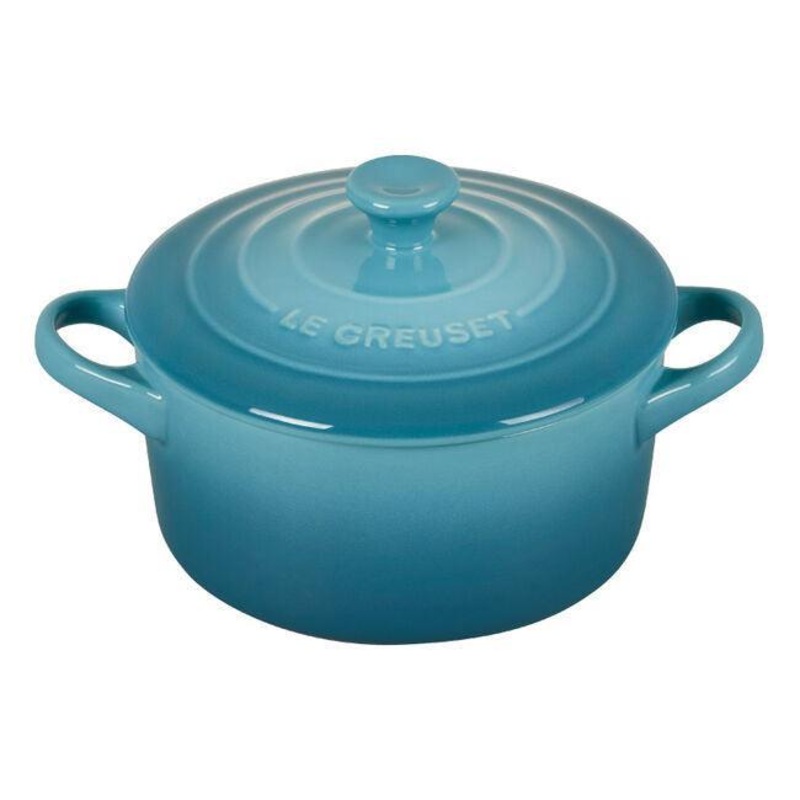 Le Creuset Mini Round Cocotte: 14 oz., Caribbean