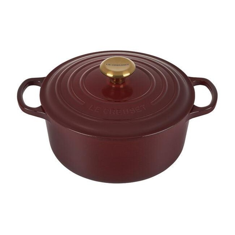 Le Creuset Round Dutch Oven:  4.5 QT, Rhone