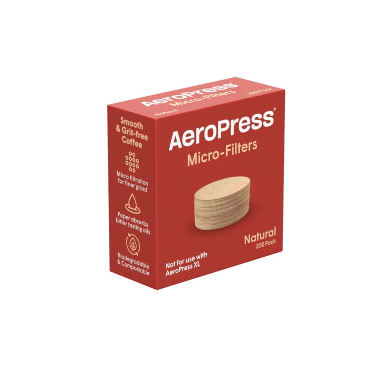 AeroPress Coffee Filters (Standard): Natural