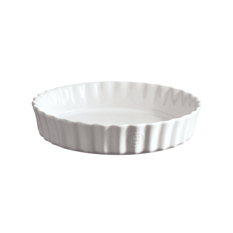 Emile Henry Tart Dish: 11" Round, Deep, Flour