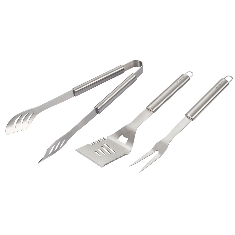 Le Creuset Alpine Outdoor Collection Grilling Tools: 3-Piece Set