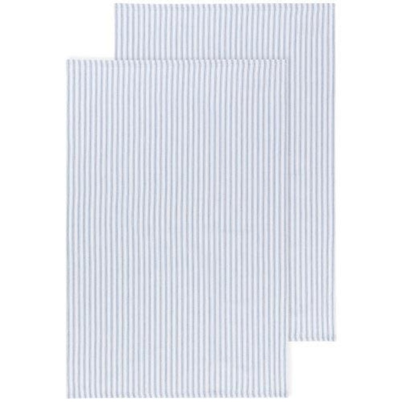 NOW Designs Glass Dishtowels (Set of 2): Slate Blue