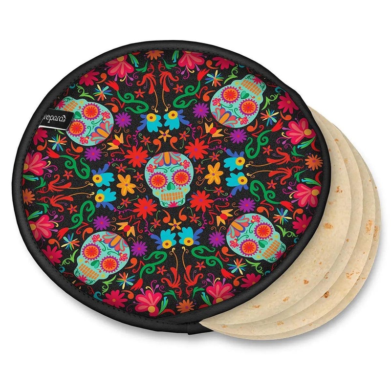 Prepara Tortilla Warmer: Day of The Dead