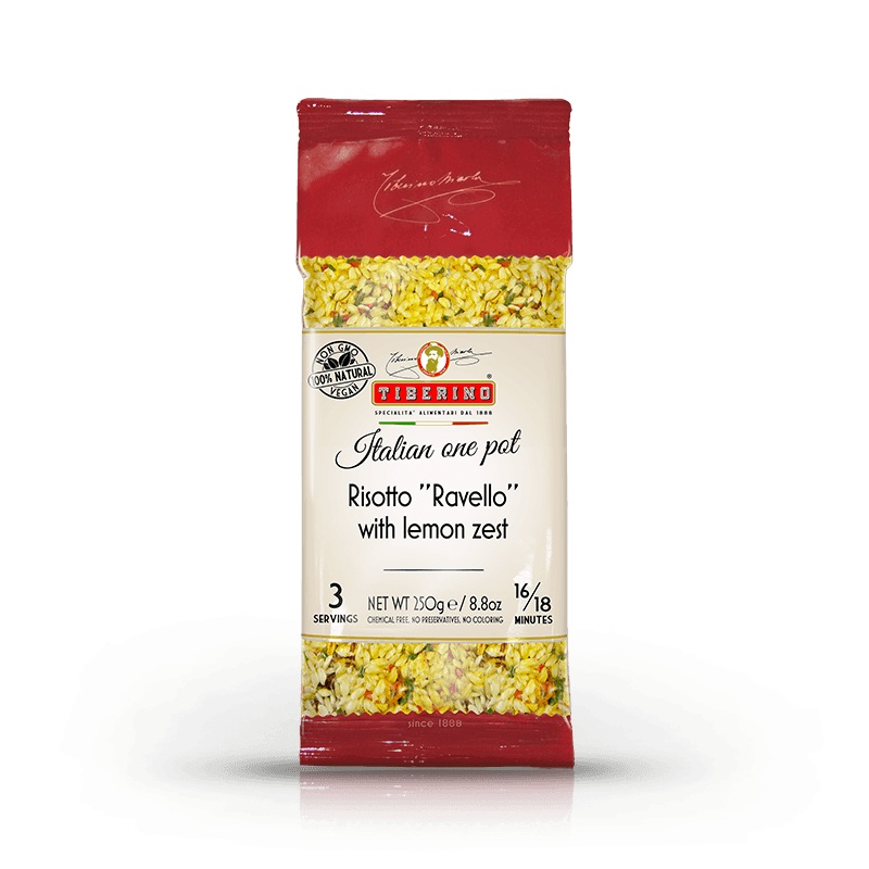 Tiberino Risotto Ravello with Lemon Zest