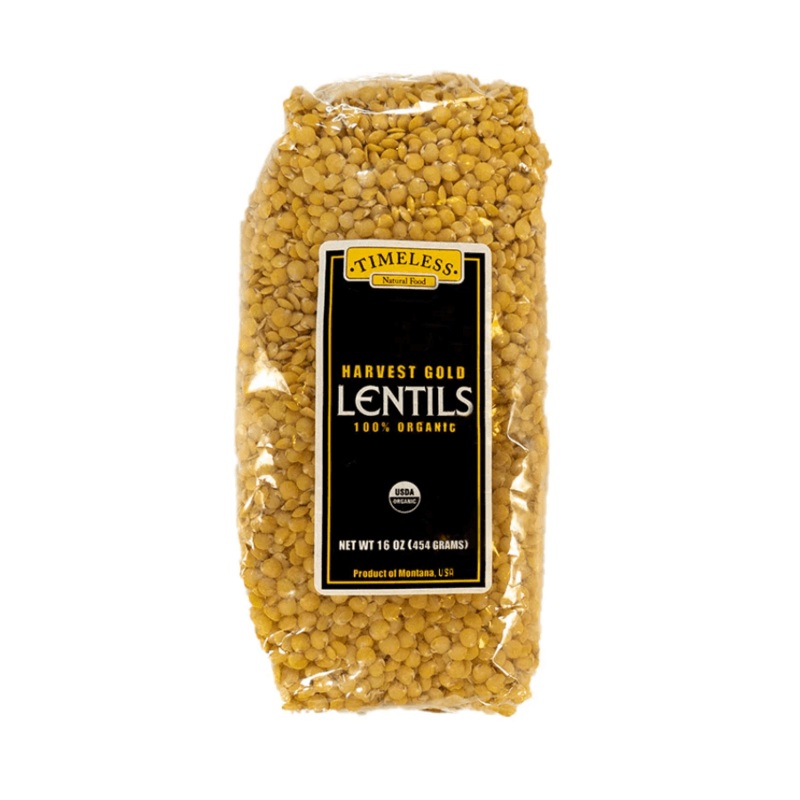 Timeless Foods Harvest Gold Lentils
