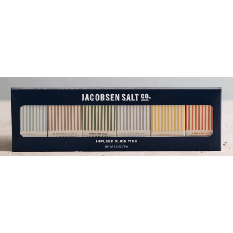 Jacobsen Salt Infused Salt Tin Collection