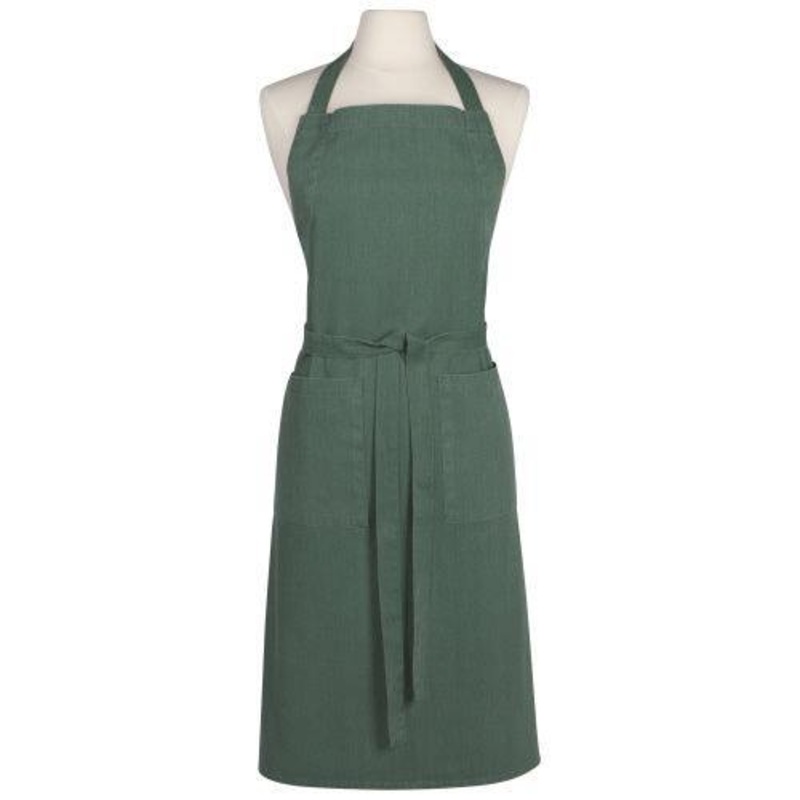 NOW Designs Apron: Heirloom Stonewash, Jade