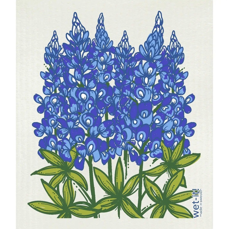Wet-It! Swedish Dishcloth: Blue Bonnet / Lupine