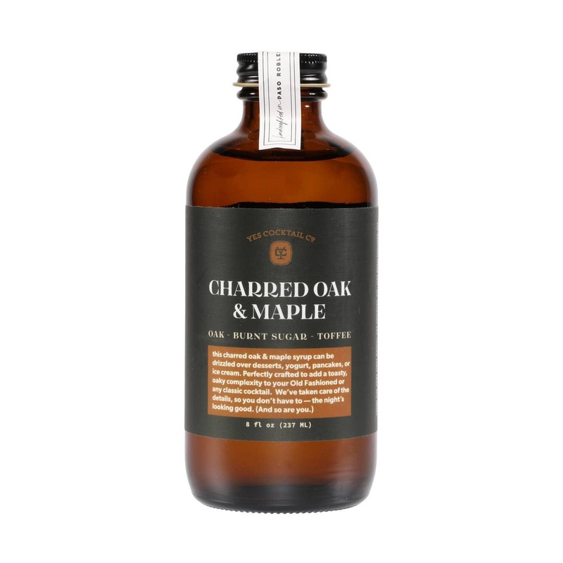 Yes Cocktail Co Charred Oak & Maple Syrup