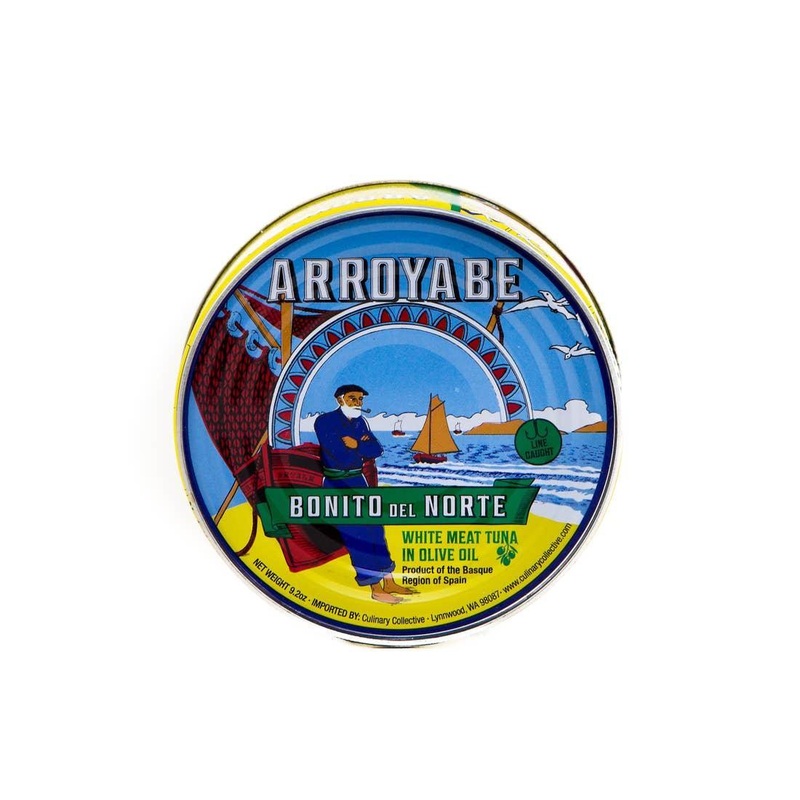 Arroyabe Bonito del Norte - White Meat Tuna in Olive Oil, 9.2oz