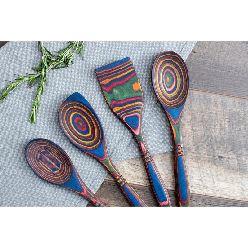 Island Bamboo Utensils: 12", Rainbow