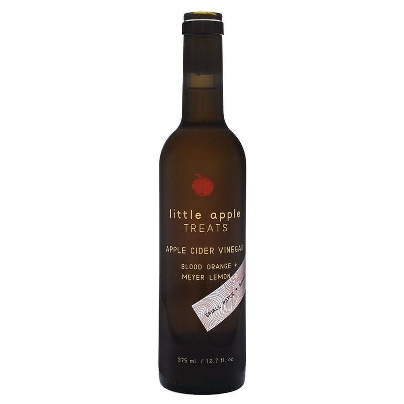 Little Apple Treats Organic Apple Cider Vinegar with Blood Orange & Meyer Lemon
