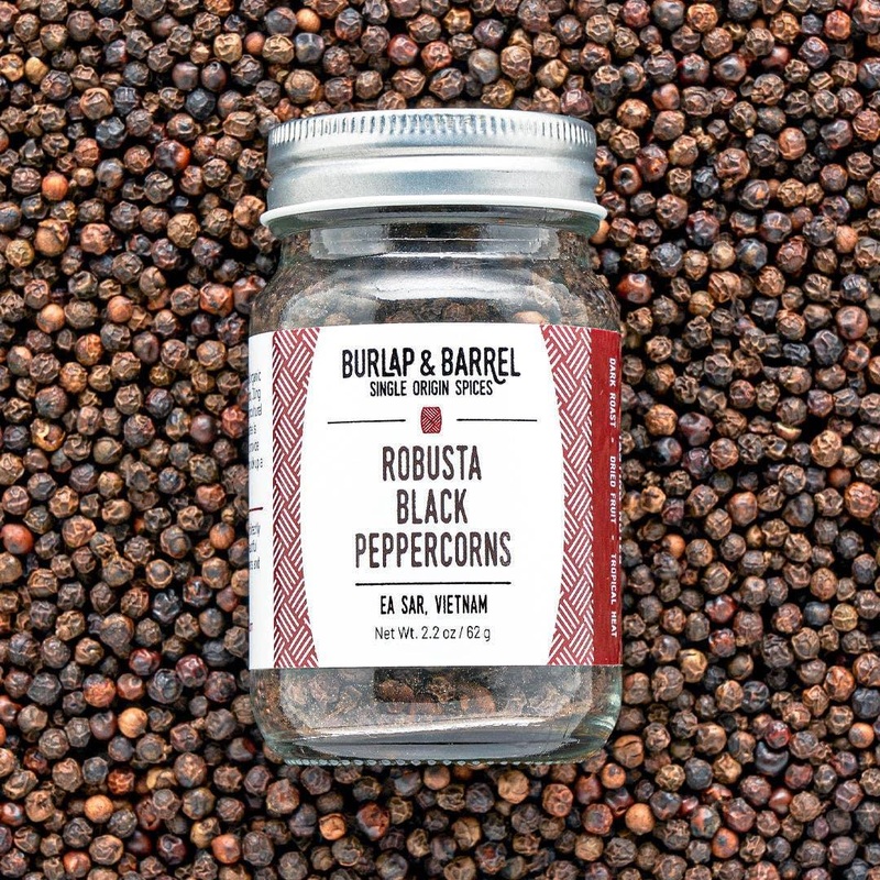 Burlap & Barrel Robusta Black Peppercorn