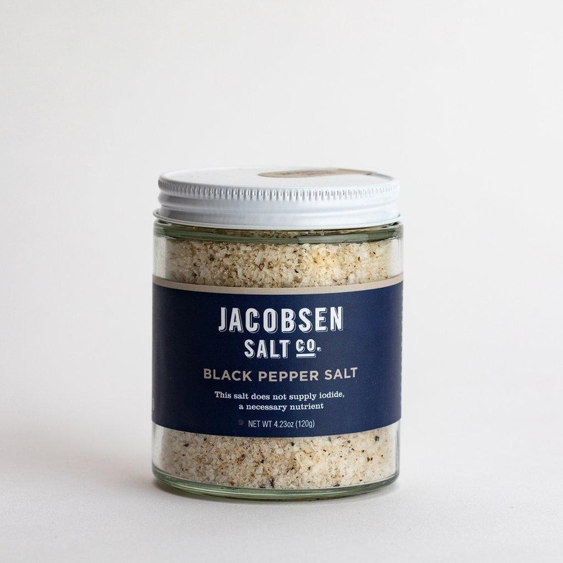 Jacobsen Salt Co. Black Pepper Salt, 5oz
