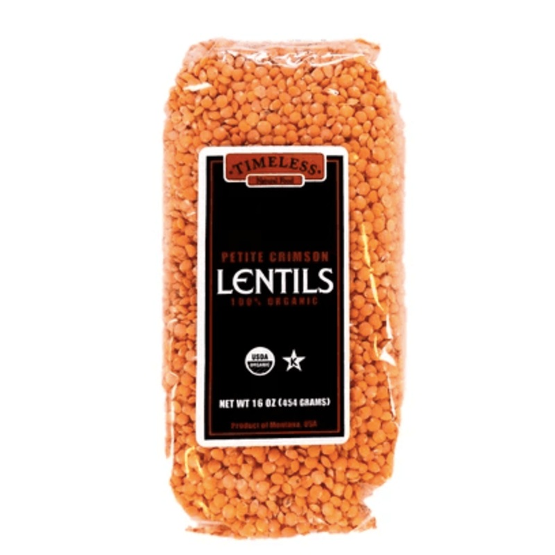 Timeless Foods Petite Crimson Lentil