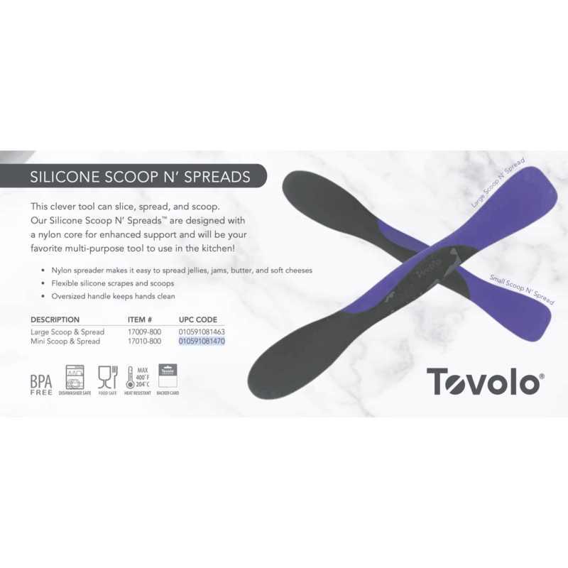 Tovolo Scoop And Spread: Mini, Very Peri