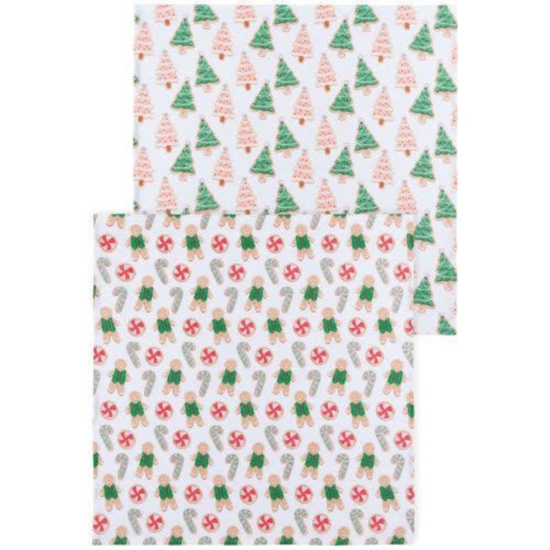NOW Designs Floursack Towels (Set of 2): Cookie Exchange