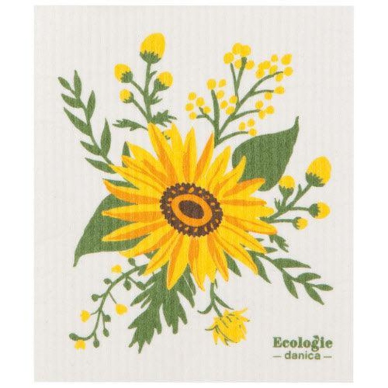 NOW Designs Swedish Dishcloth: Sunflower Splendor