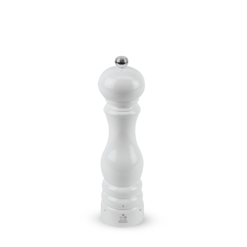 Peugeot Paris uSelect Salt Mill:  9", White Lacquer