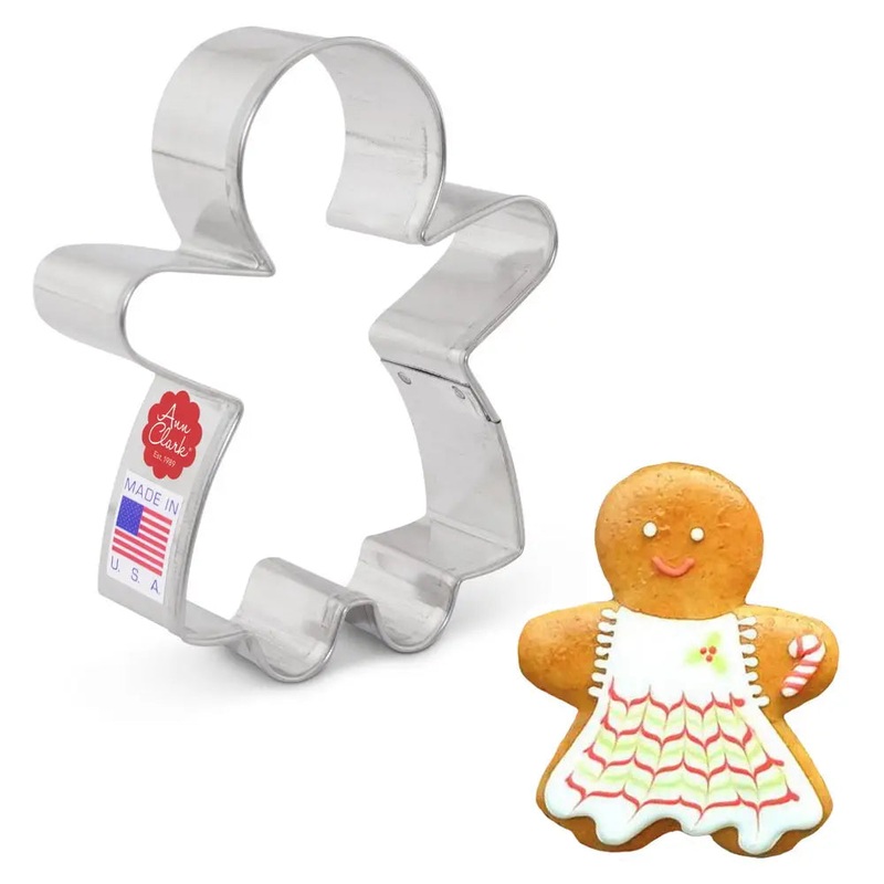 Ann Clark Cookie Cutter: Gingerbread Girl, 3.75"