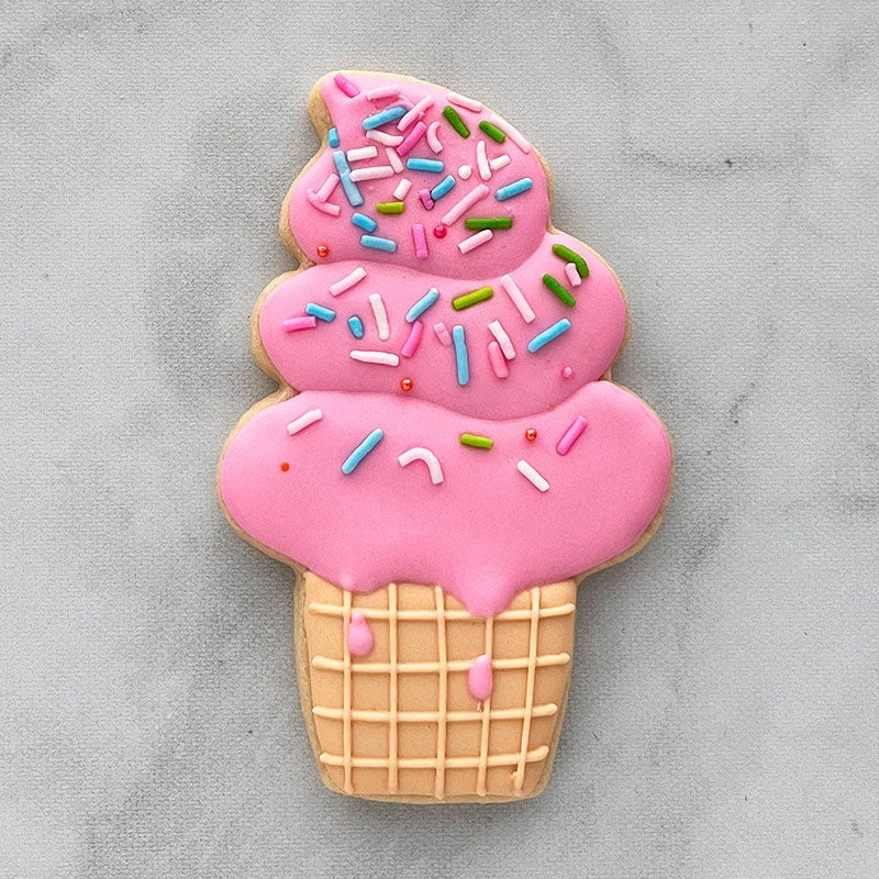 Ann Clark Cookie Cutter: Soft Serve Ice Cream