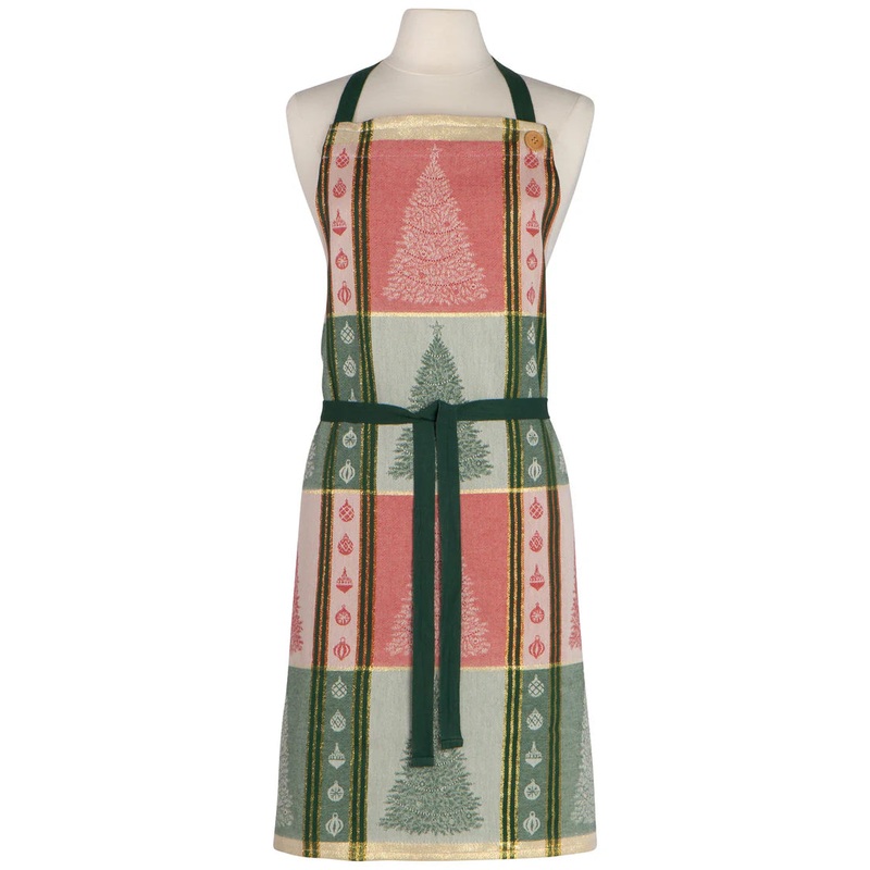 NOW Designs Apron: Jacquard, Festive Fir
