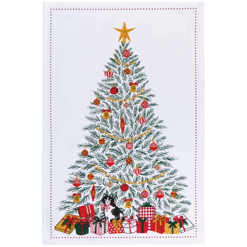 NOW Designs Dishtowel: Festive Fir