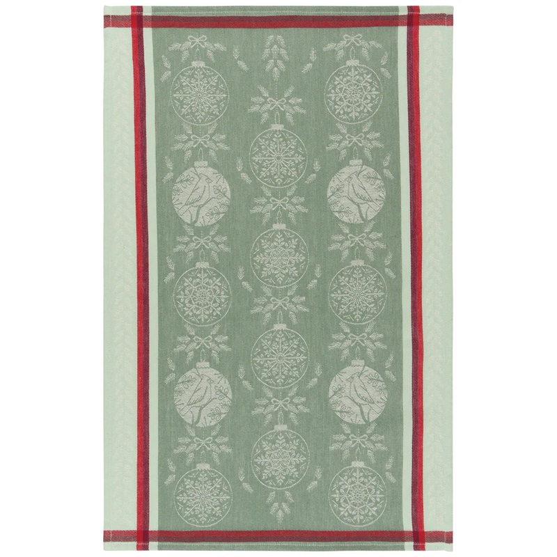 NOW Designs Dishtowel: Jacquard, Good Tidings