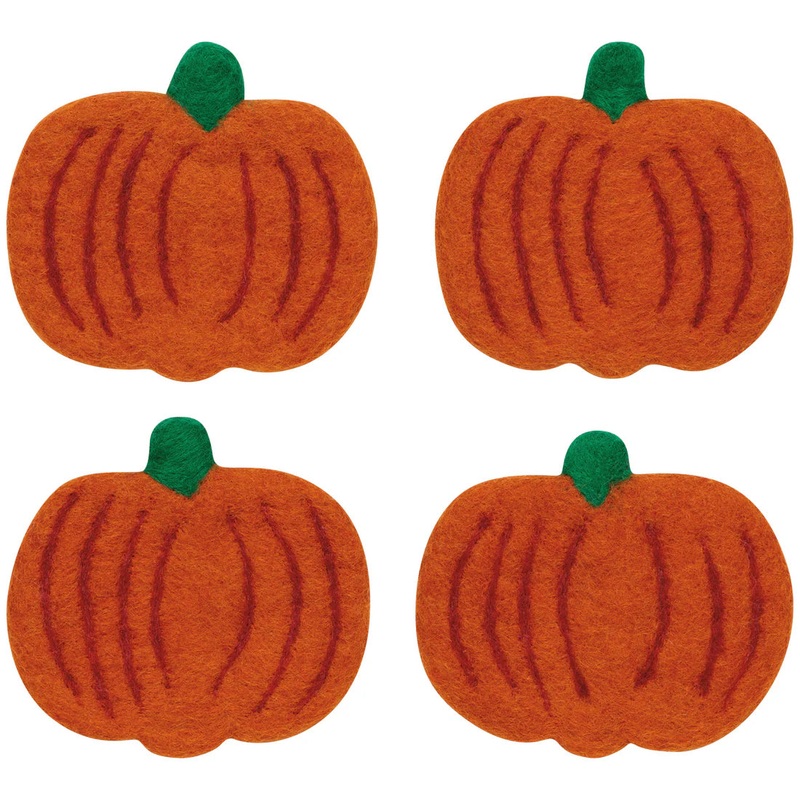 NOW Designs Felt Coaster Set: Hallows' Eve
